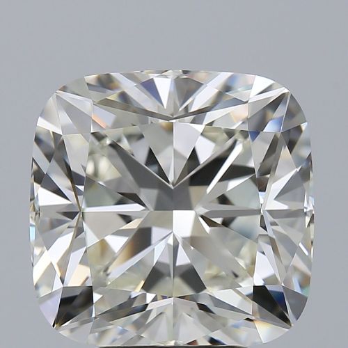 5.54ct J VVS2 Rare Carat Ideal Cut Cushion Diamond