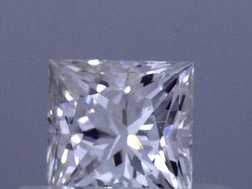 0.46ct K VS2 Rare Carat Ideal Cut Princess Diamond