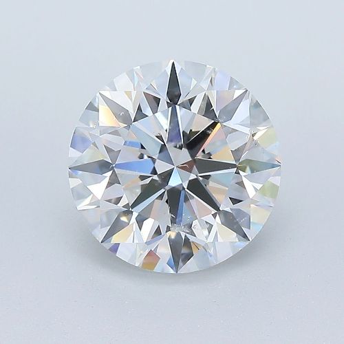 2.80ct E SI1 Rare Carat Ideal Cut Round Diamond