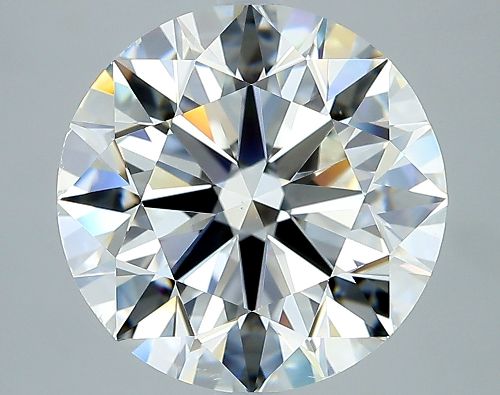 5.01ct I VS2 Rare Carat Ideal Cut Round Diamond