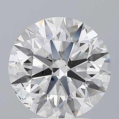 3.02ct E SI2 Excellent Cut Round Diamond