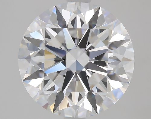 3.41ct D FL Rare Carat Ideal Cut Round Diamond