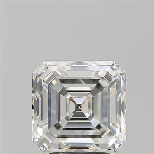 4.01ct J VS2 Rare Carat Ideal Cut Asscher Diamond