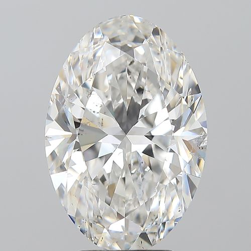 5.06ct E SI2 Rare Carat Ideal Cut Oval Diamond