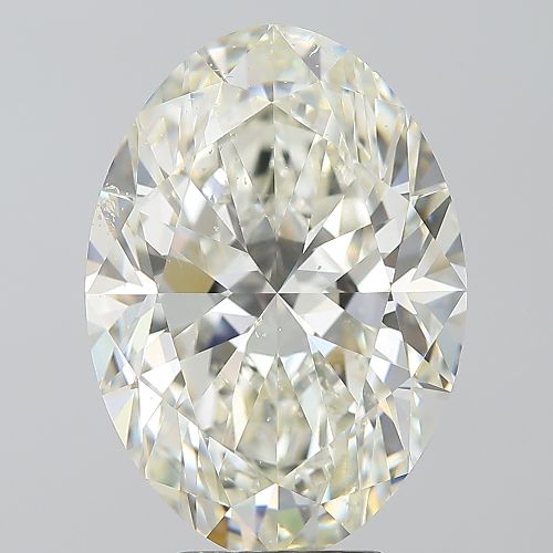 6.05ct K SI2 Rare Carat Ideal Cut Oval Diamond