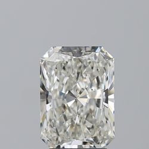3.05ct J SI1 Rare Carat Ideal Cut Radiant Diamond