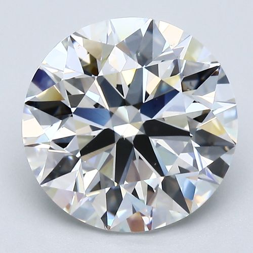 4.81ct G VS2 Rare Carat Ideal Cut Round Diamond