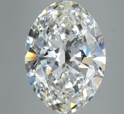 7.01ct H SI2 Very Good Cut Oval Diamond