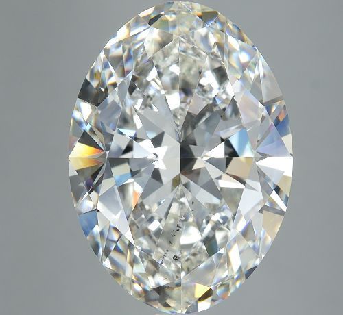7.01ct H SI2 Very Good Cut Oval Diamond