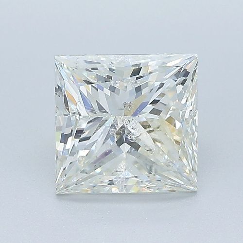 2.34ct J SI2 Very Good Cut Princess Diamond
