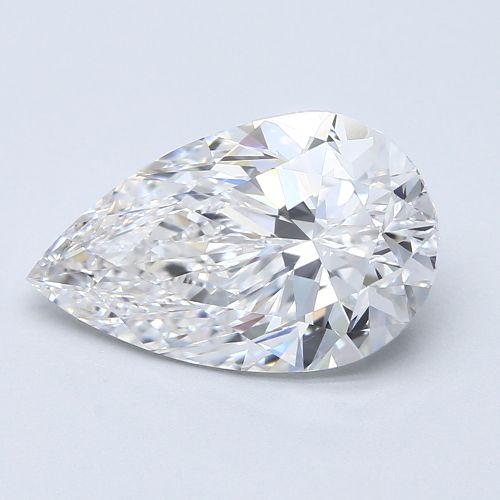4.01 Carat Pear Natural Diamond