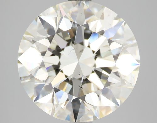5.02ct K SI1 Rare Carat Ideal Cut Round Diamond