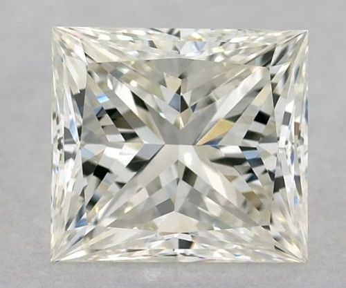2.66ct H SI1 Very Good Cut Princess Diamond