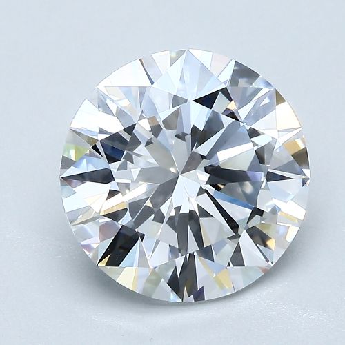 3.32ct D VS1 Excellent Cut Round Diamond