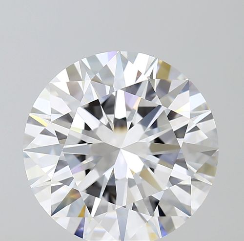 7.01ct D VVS2 Rare Carat Ideal Cut Round Diamond