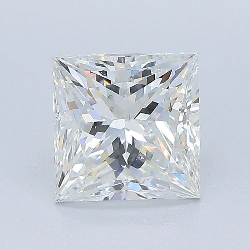 1.85ct H SI1 Rare Carat Ideal Cut Princess Diamond