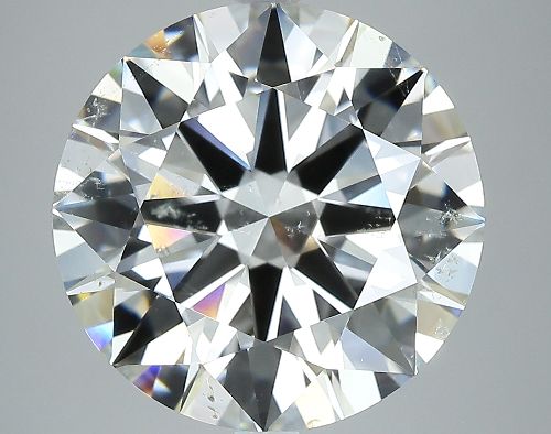 8.02ct H SI2 Rare Carat Ideal Cut Round Diamond