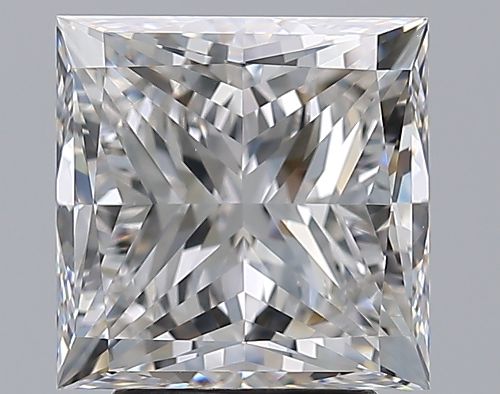 4.02ct H VS1 Very Good Cut Princess Diamond