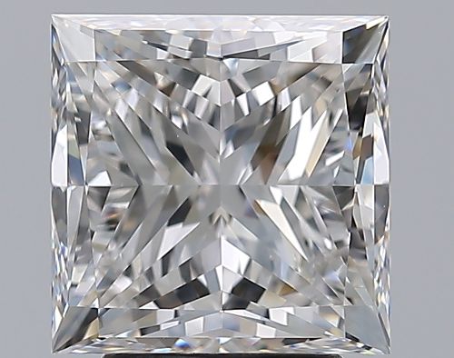 4.02ct H VS1 Excellent Cut Princess Diamond