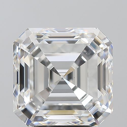 5.50ct F VS2 Excellent Cut Asscher Diamond