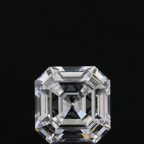 4.87ct D IF Good Cut Asscher Diamond