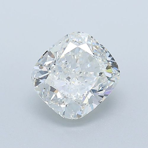 2.52ct F SI2 Rare Carat Ideal Cut Cushion Diamond