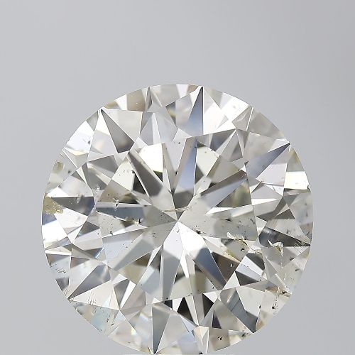 8.01ct J SI2 Rare Carat Ideal Cut Round Diamond