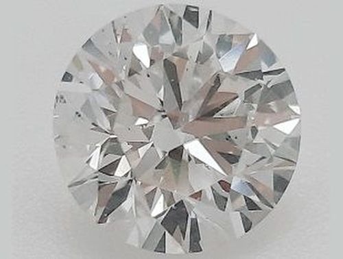 0.83 ct Round K · Faint Brown natural diamond