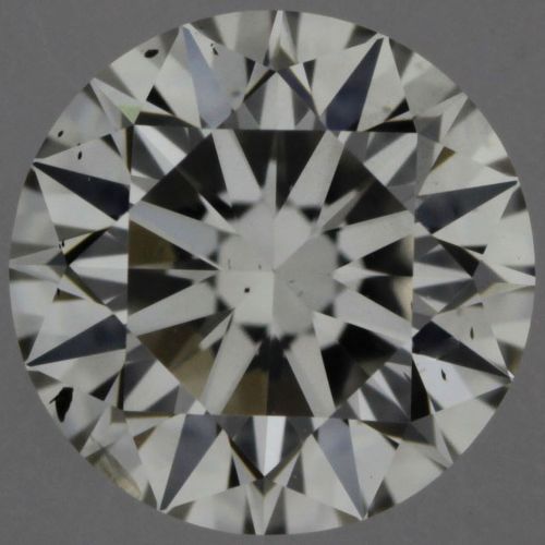 0.58ct I SI1 Rare Carat Ideal Cut Round Diamond