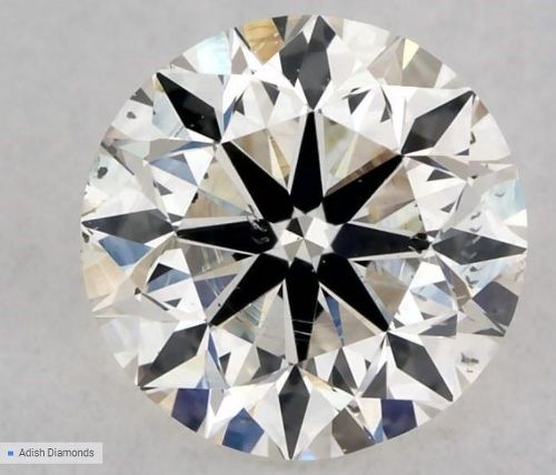 0.70ct K SI1 Very Good Cut Round Diamond