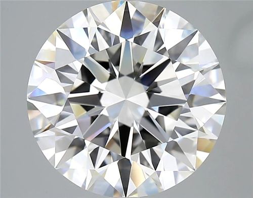 6.29ct H IF Rare Carat Ideal Cut Round Diamond