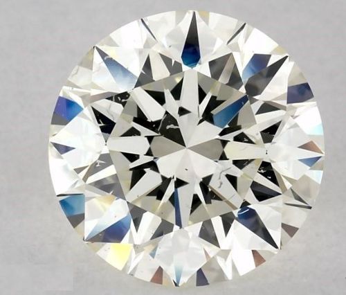 2.35ct K SI1 Rare Carat Ideal Cut Round Diamond