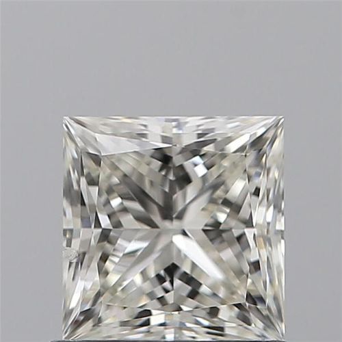 1.03ct K SI1 Rare Carat Ideal Cut Princess Diamond