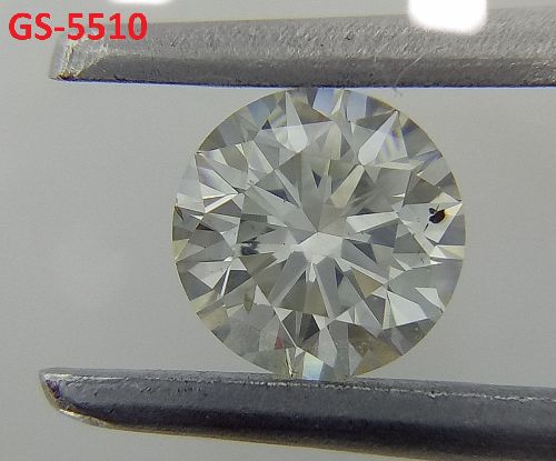 0.55ct K SI2 Rare Carat Ideal Cut Round Diamond