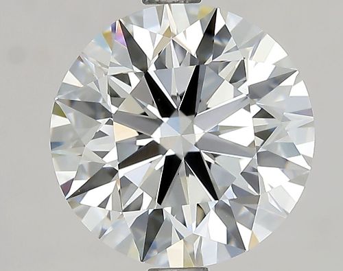2.68ct J IF Rare Carat Ideal Cut Round Diamond