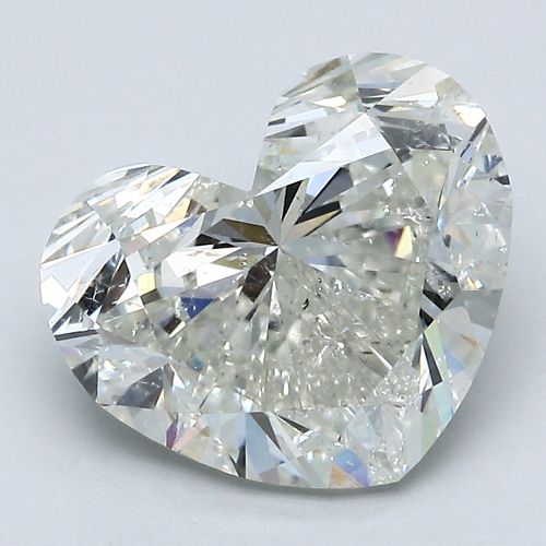 3.90ct J SI2 Excellent Cut Heart Diamond