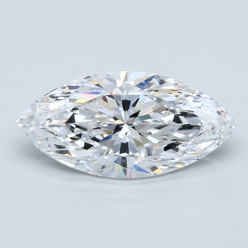 4.37ct D FL Very Good Cut Marquise Diamond