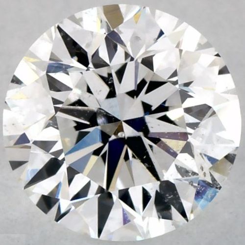 0.74ct D SI2 Very Good Cut Round Diamond