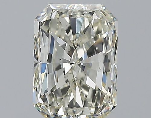 2.01ct K SI1 Rare Carat Ideal Cut Radiant Diamond