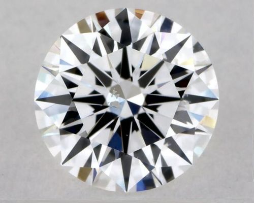 0.61ct D SI2 Rare Carat Ideal Cut Round Diamond