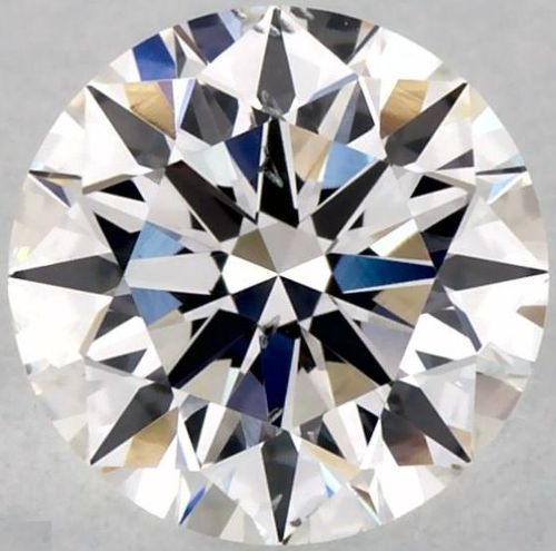 0.60ct D SI1 Very Good Cut Round Diamond