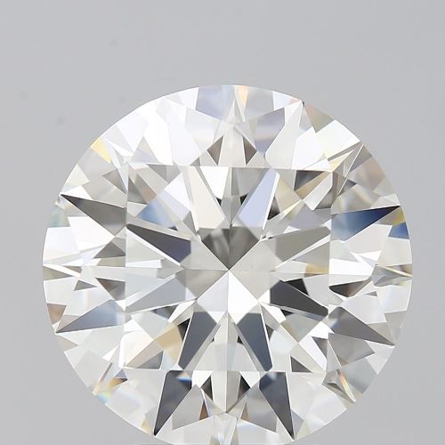 4.01ct J IF Rare Carat Ideal Cut Round Diamond