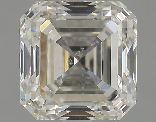 2.00ct K SI1 Rare Carat Ideal Cut Asscher Diamond