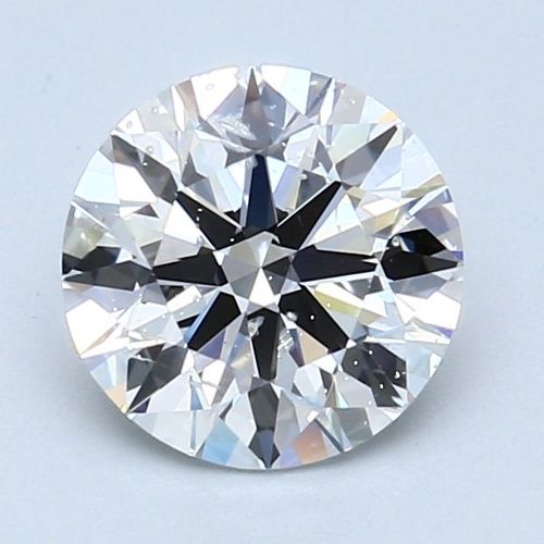 1.70ct D SI2 Rare Carat Ideal Cut Round Diamond