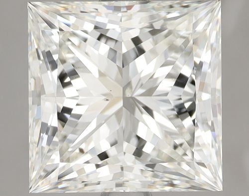 3.11ct J VS2 Rare Carat Ideal Cut Princess Diamond