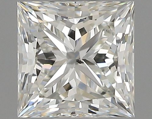 1.05ct J SI1 Rare Carat Ideal Cut Princess Diamond