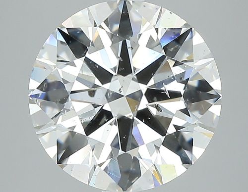 3.02ct H SI2 Rare Carat Ideal Cut Round Diamond