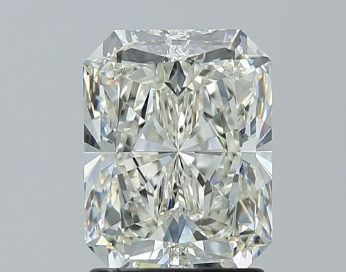 2.00ct K SI1 Rare Carat Ideal Cut Radiant Diamond