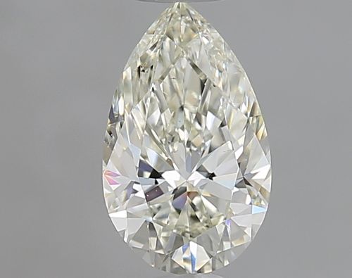 0.71ct K SI1 Rare Carat Ideal Cut Pear Diamond