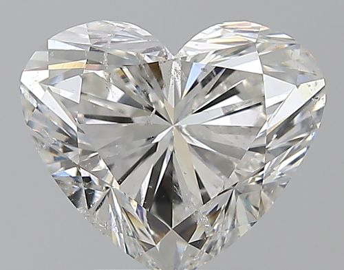 3.02ct I SI2 Rare Carat Ideal Cut Heart Diamond
